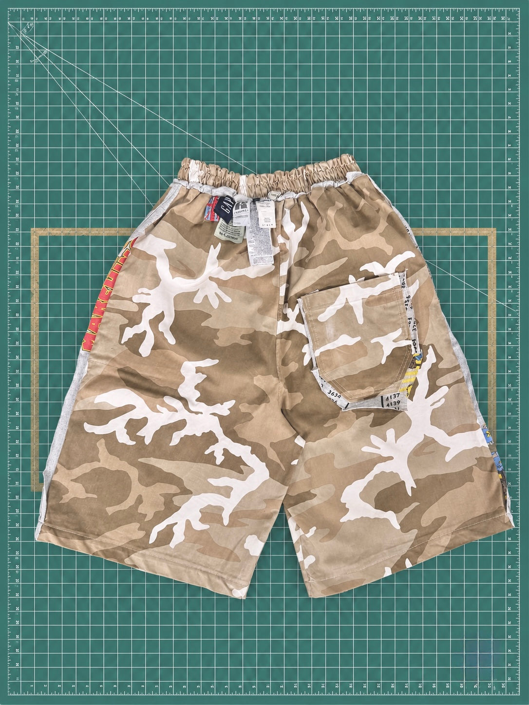 Camo Jorts
