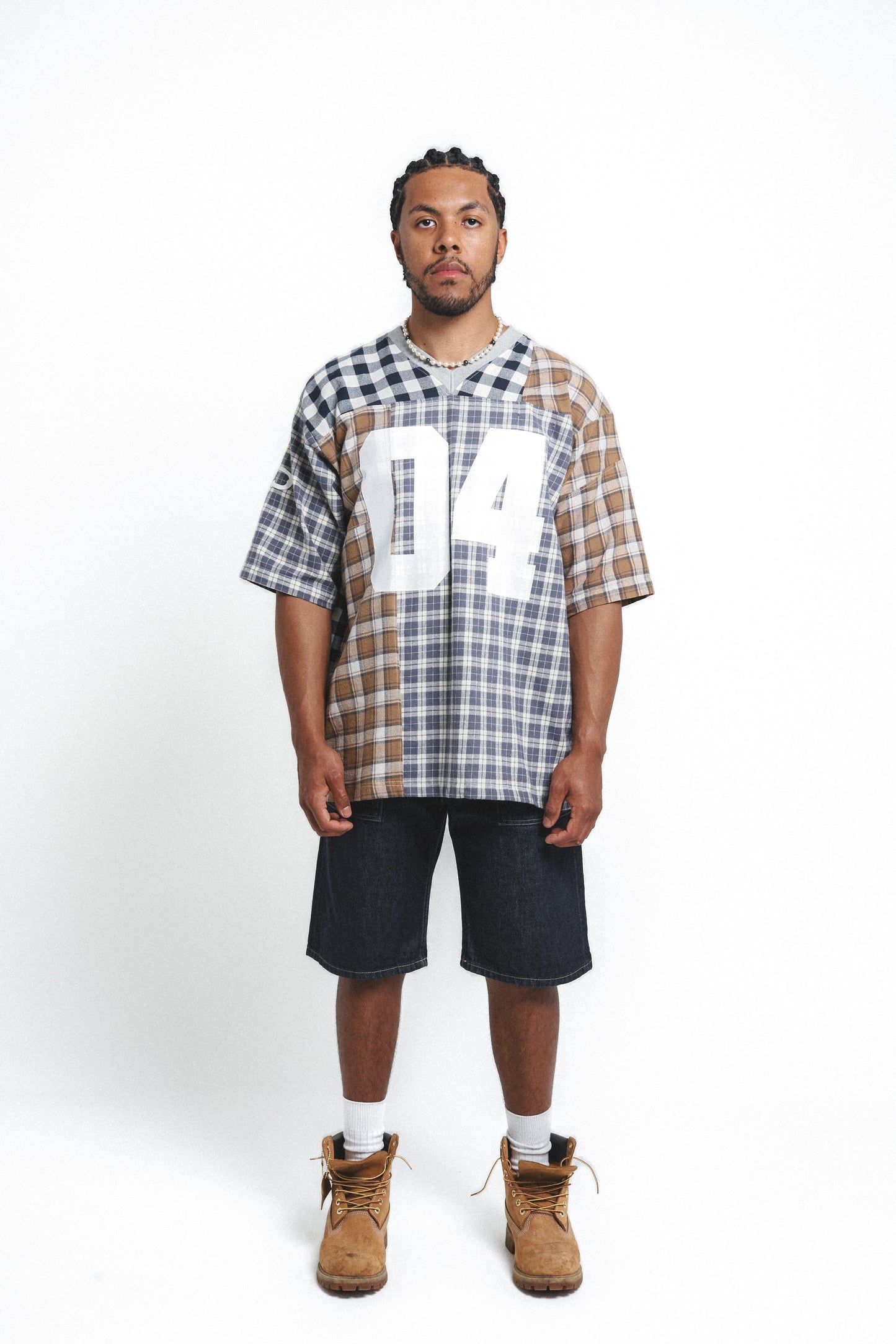 Upcycled Flannel Jersey - Mixed