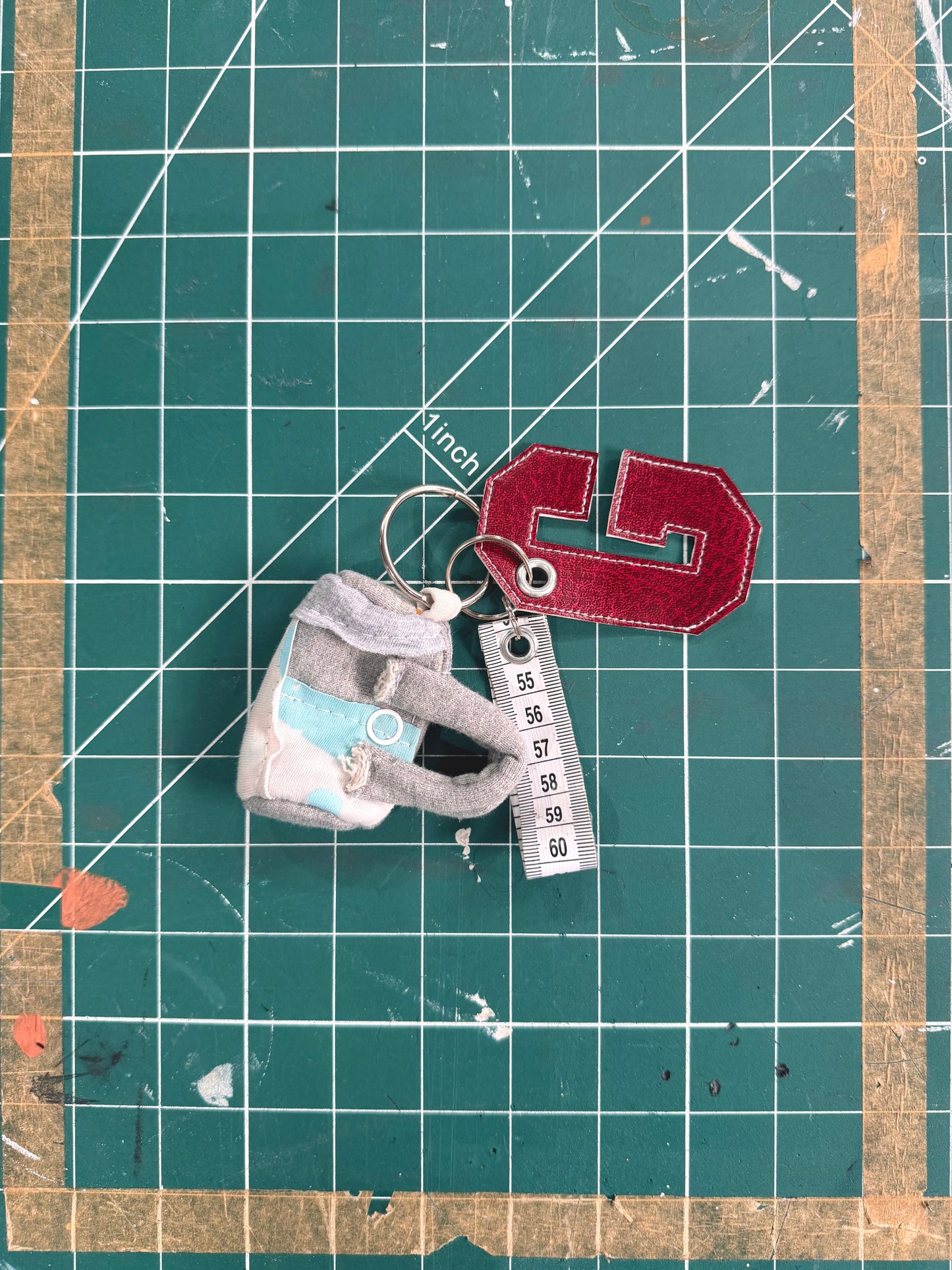 Scrappy Bag Charm