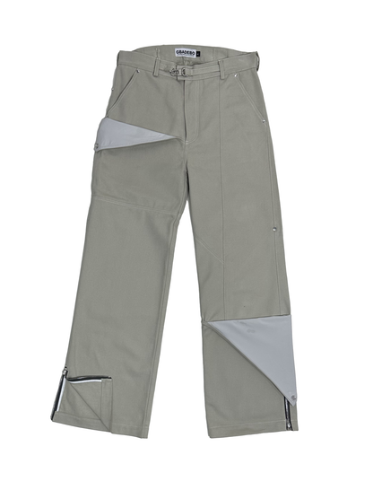 Patchwork Workwear Jeans