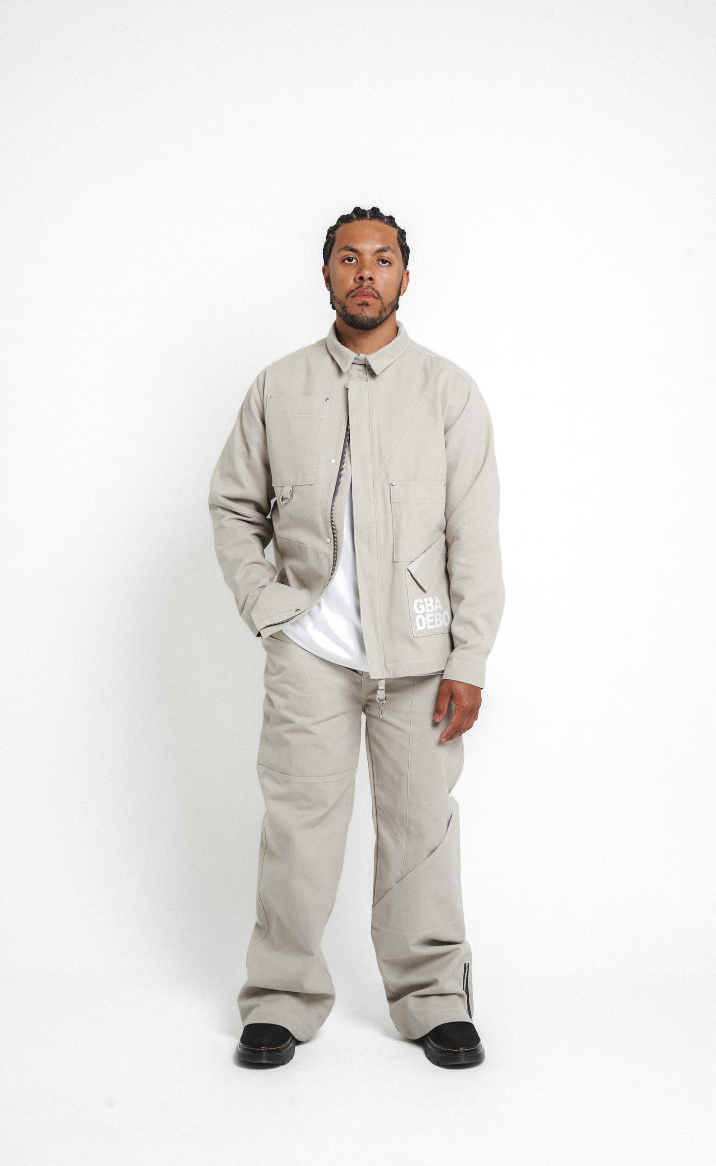 Patchwork Workwear Jacket
